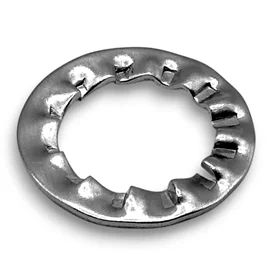 3,2mm (M3) A2 Podkładka ząbkowana wew. DIN 6798I