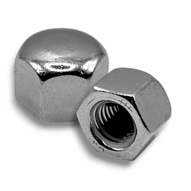 3,0mm (M3) A4 Nakrętka kołpakowa niska DIN 917