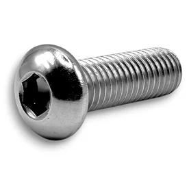 M10x12 A2 Śruba zaokrąglona, imbus ISO 7380-1