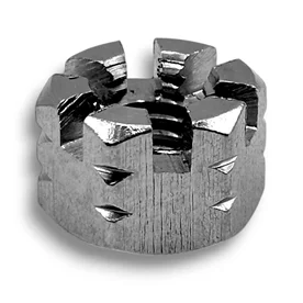 10,0mm (M10) A4 Nakrętka koronowa DIN 935