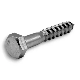 10,0x100 A2 Wkręty do drewna z łbem 6-kąt. DIN 571